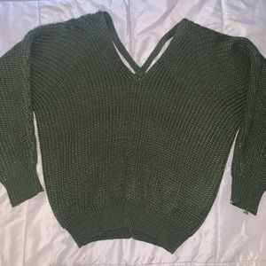 Green SHEIN sweater